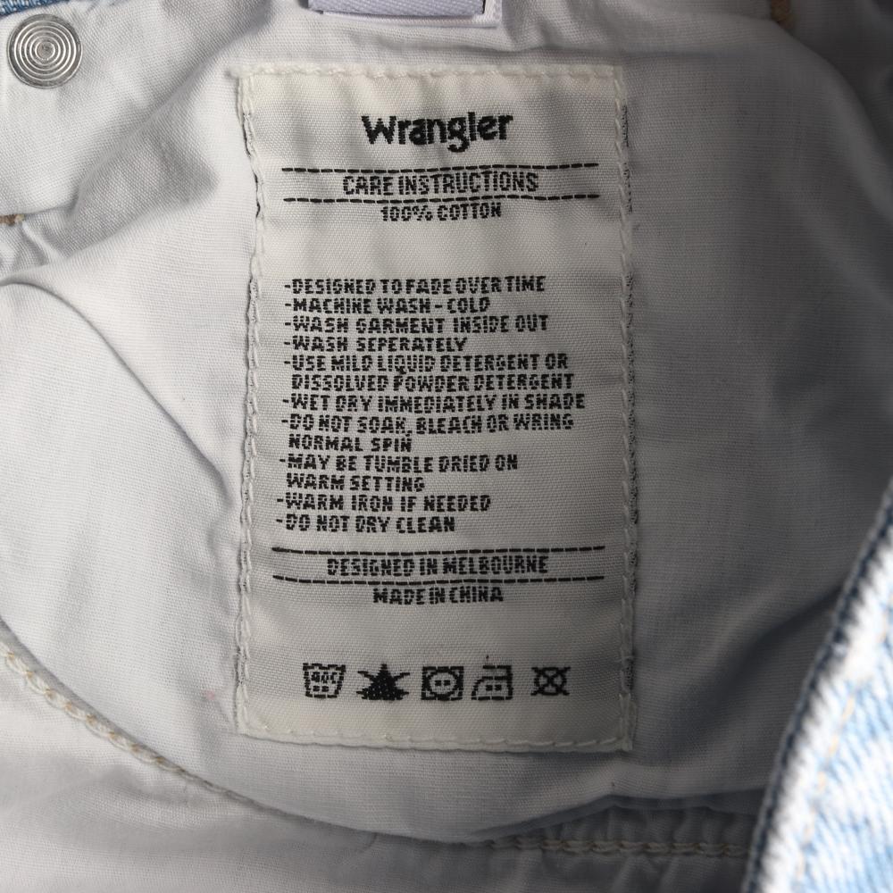 랭글러 연청 데님 진 청바지 이미지 6