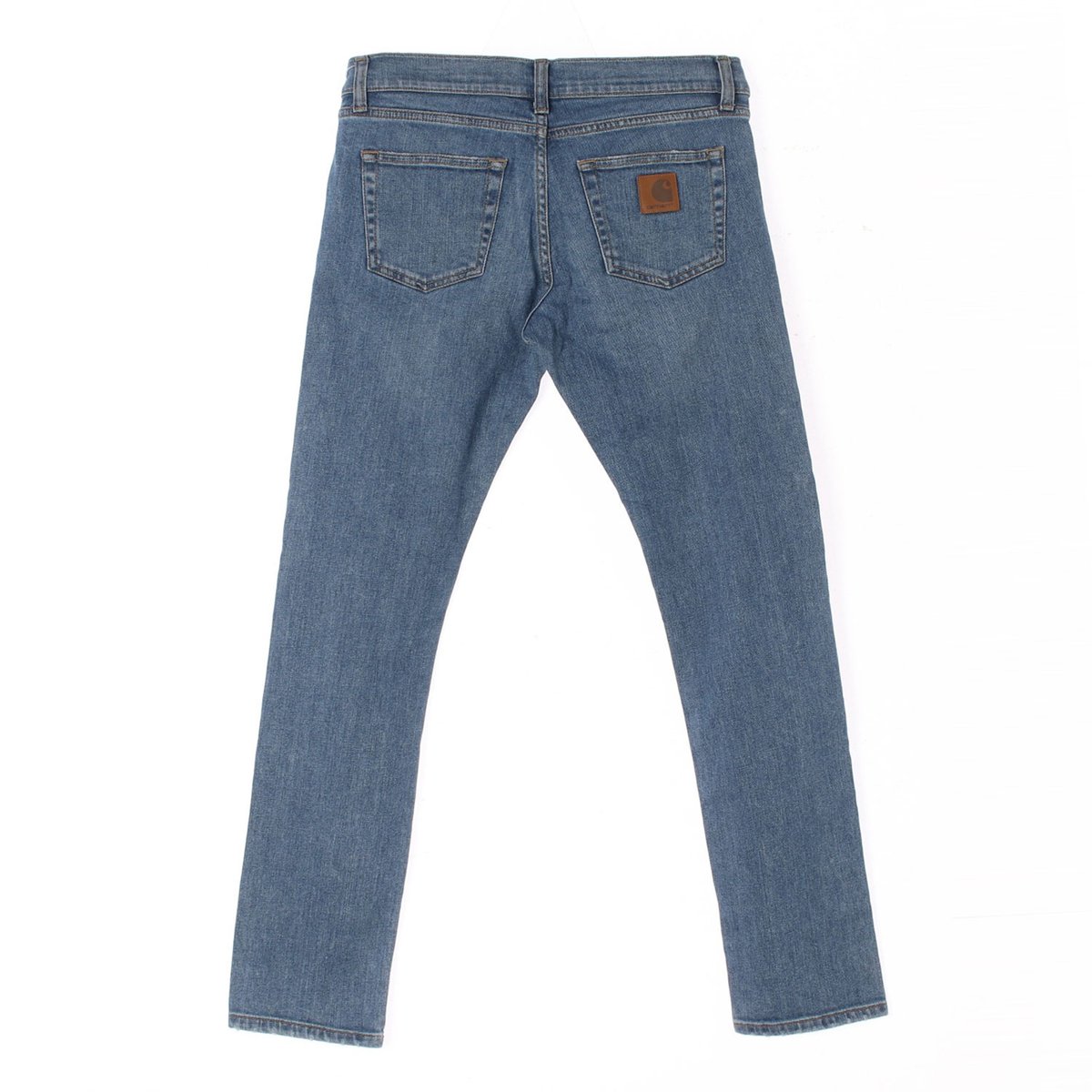 칼하트 중청 워싱 데님 청바지 이미지 4