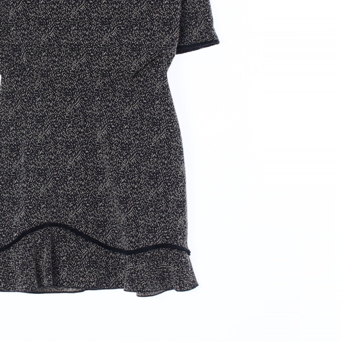 마쥬 트위드 반팔 미니 원피스 이미지 3