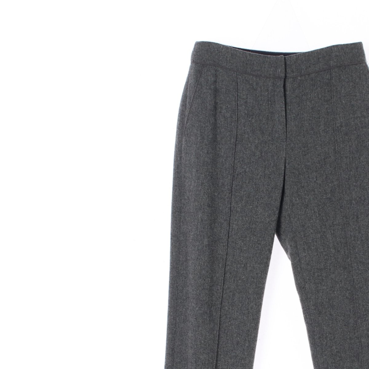 SJSJ에스제이에스제이 울74 그레이 슬랙스 이미지 2