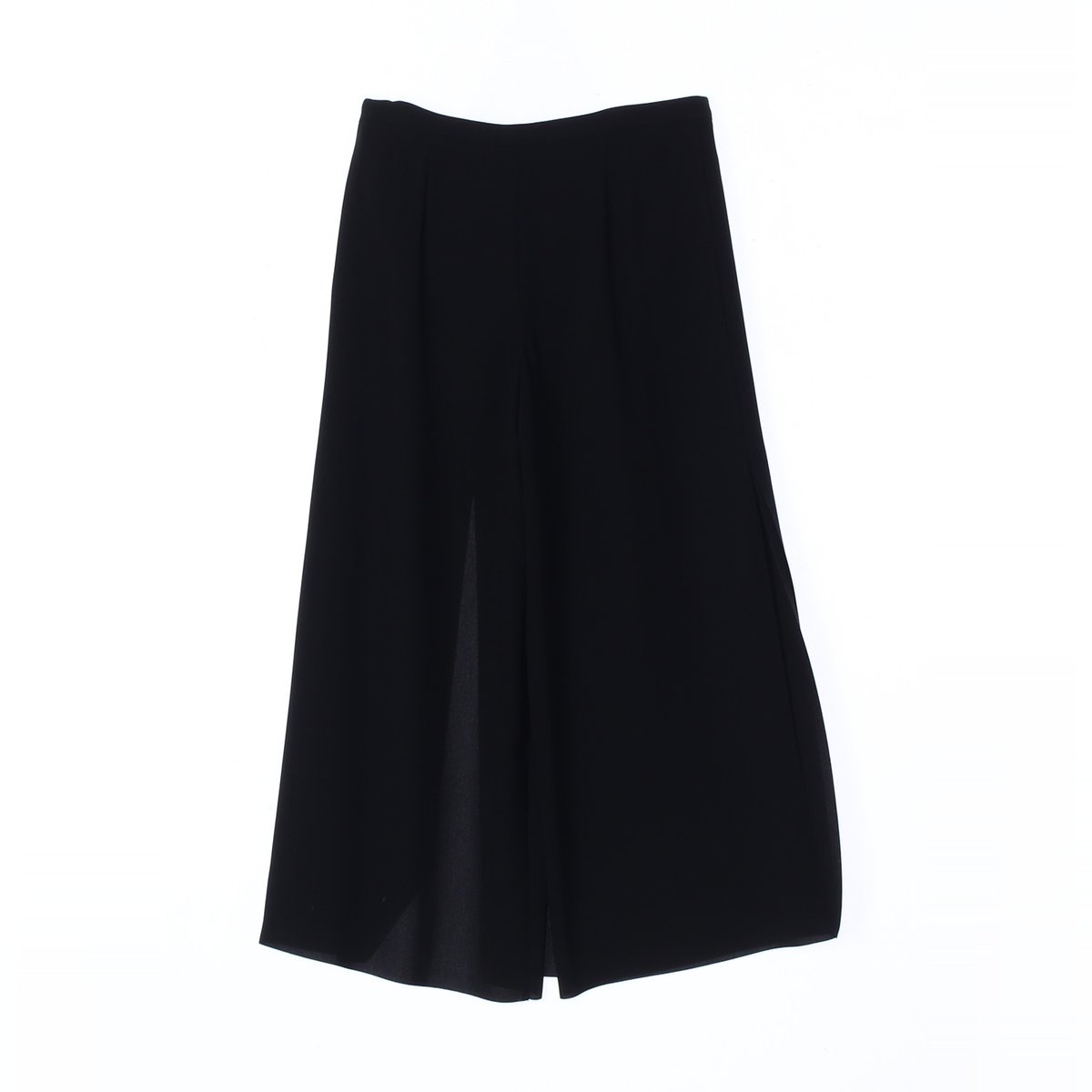 코스 블랙 슬릿 치마 바지 와이드팬츠 이미지 4