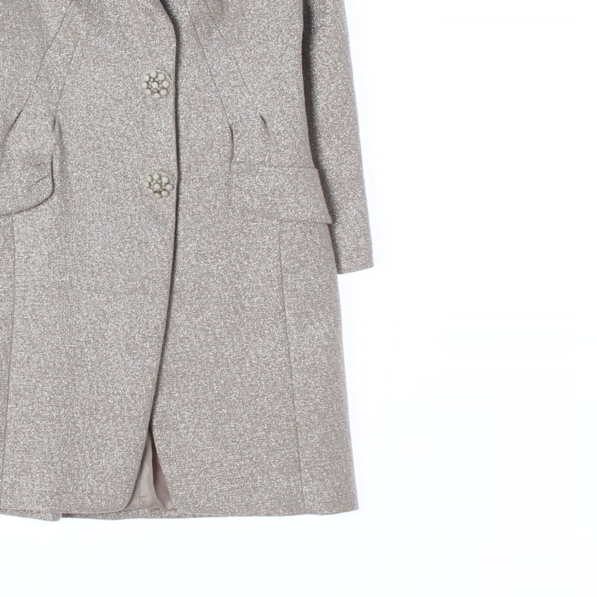 마인 은사 싱글 재킷 코트 이미지 3