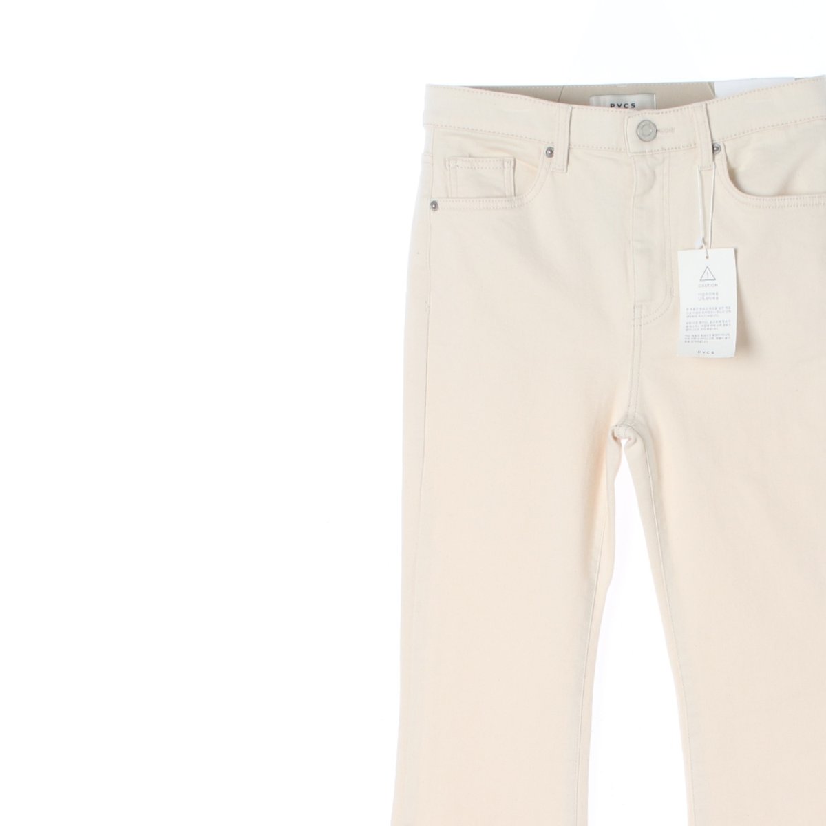 (새상품) 프븏스 더춈미 크림 부츠컷 청바지 이미지 2