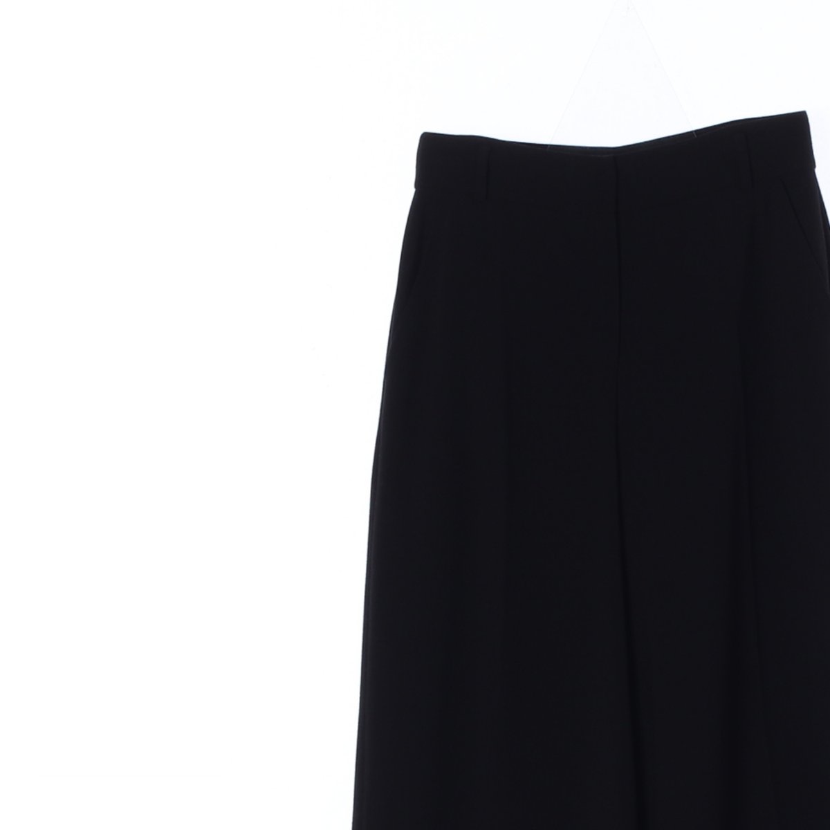 모조에스핀 블랙 와이드 슬랙스 팬츠 이미지 2