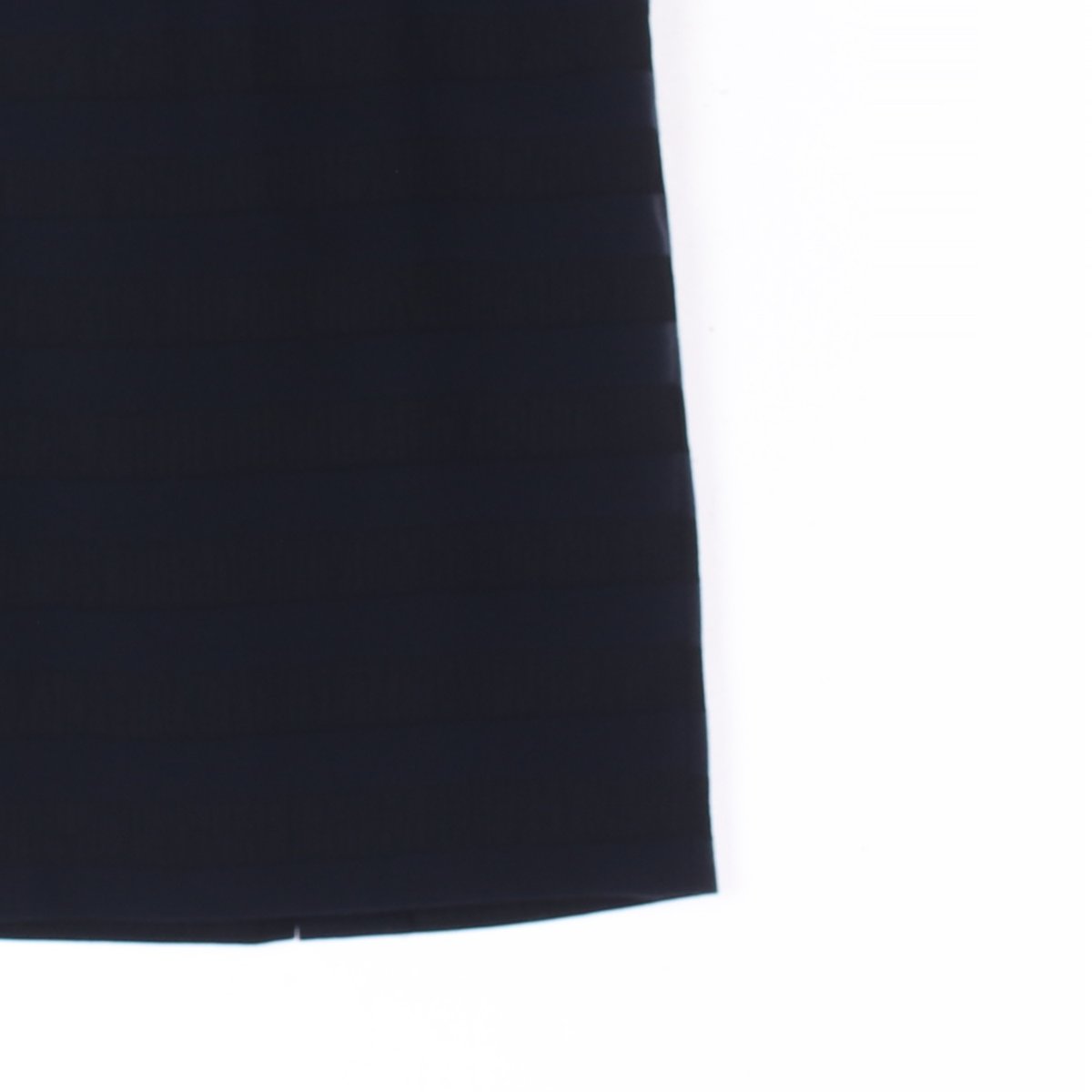 SJSJ에스제이에스제이 네이비/블랙 스트라이프 스커트 이미지 3