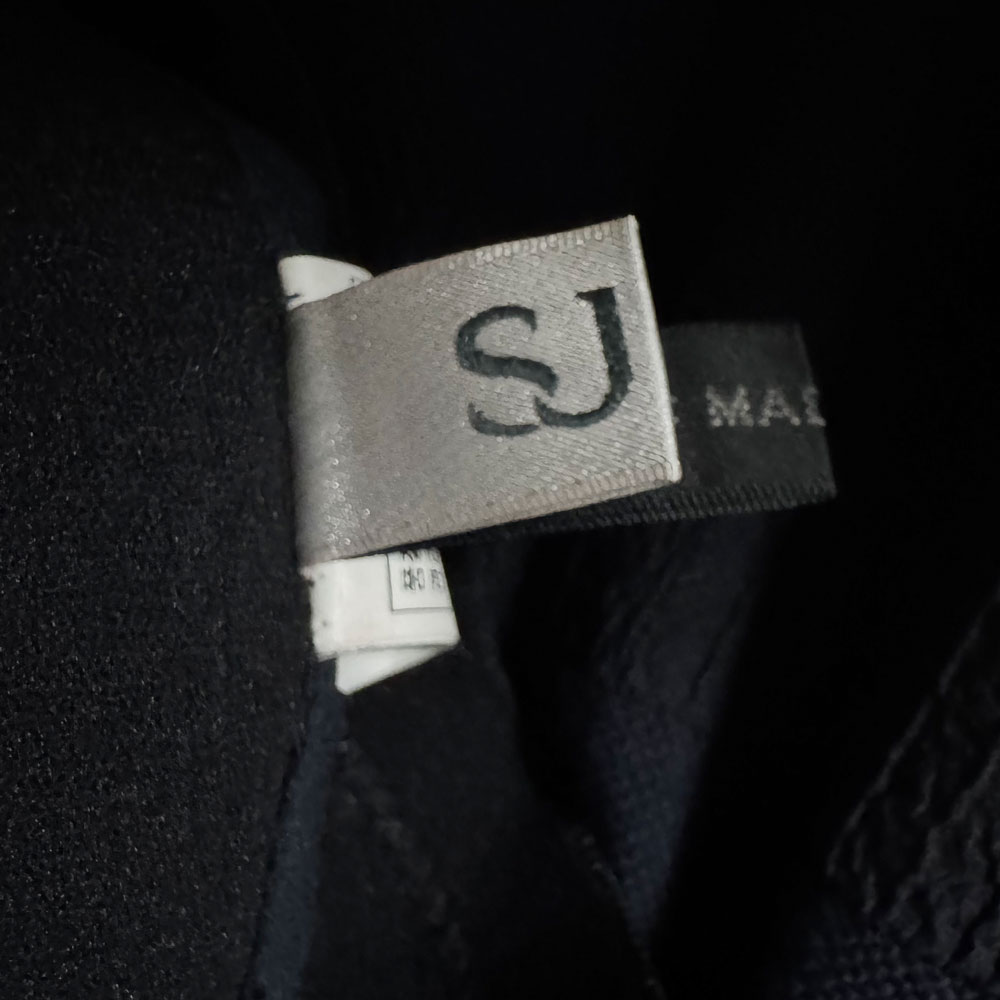 SJSJ에스제이에스제이 네이비/블랙 스트라이프 스커트 이미지 5