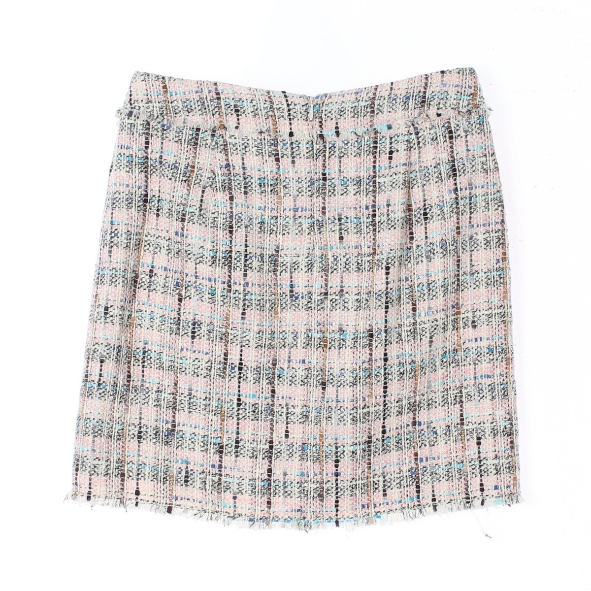 헤지스 핑크 트위드 미니 스커트 이미지 4