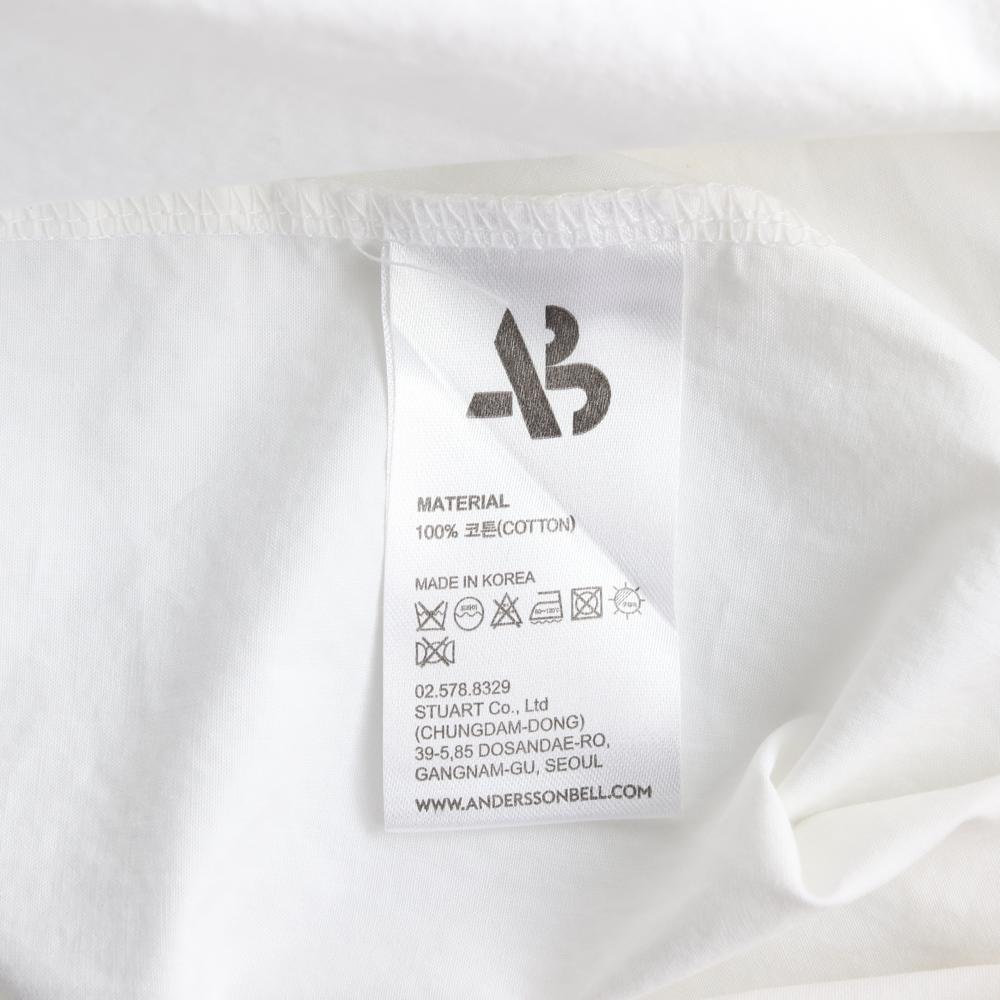 앤더슨벨 화이드 소매 집업 셔츠 블라우스 이미지 6