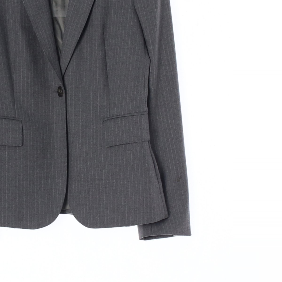 구찌 울97 그레이 스트라이프 테일러드재킷 이미지 3