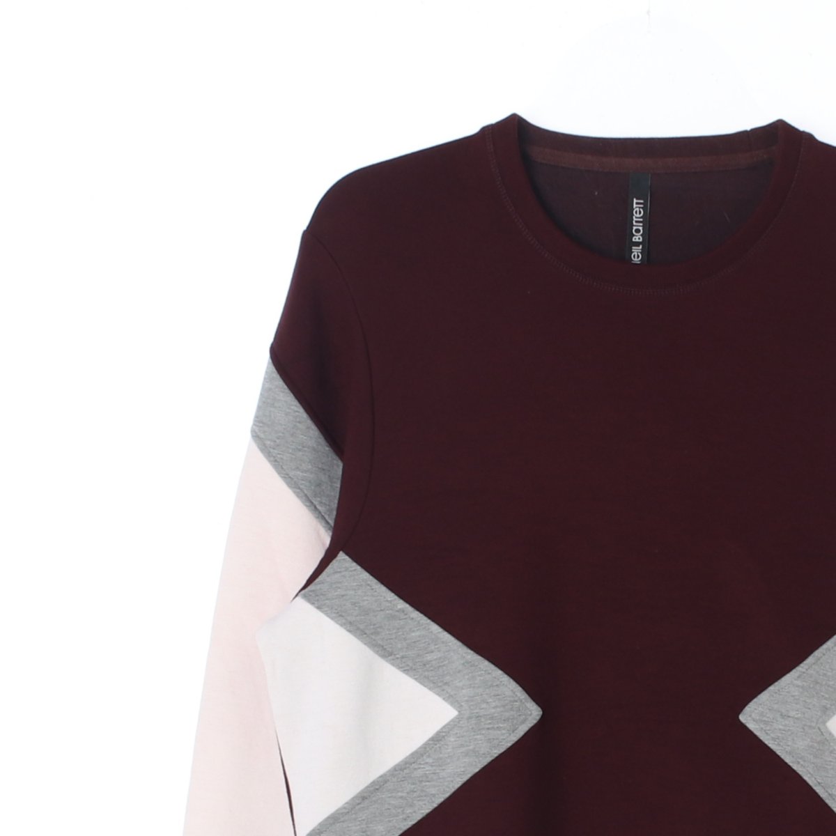 닐 바렛 버건디 핑크 맨투맨 스웨트셔츠 이미지 2