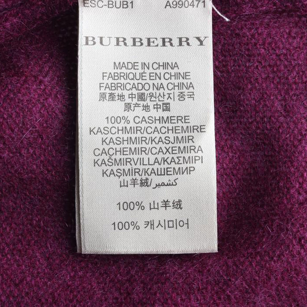 버버리 브릿 캐시미어100 니트 스웨터 이미지 6