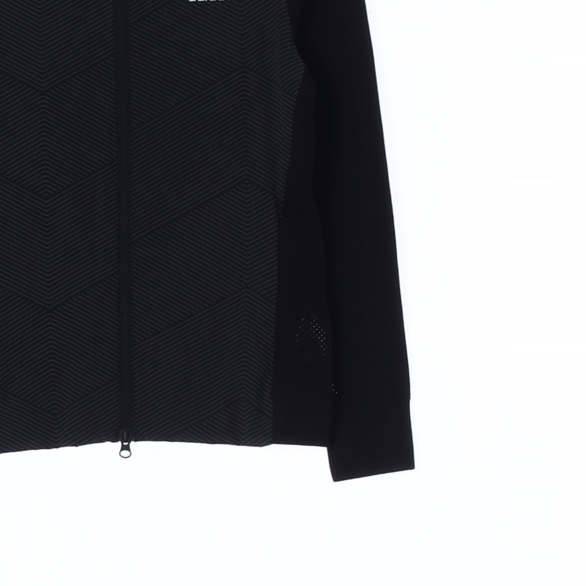 아디다스 블랙 니트 트랙 집업재킷 이미지 3