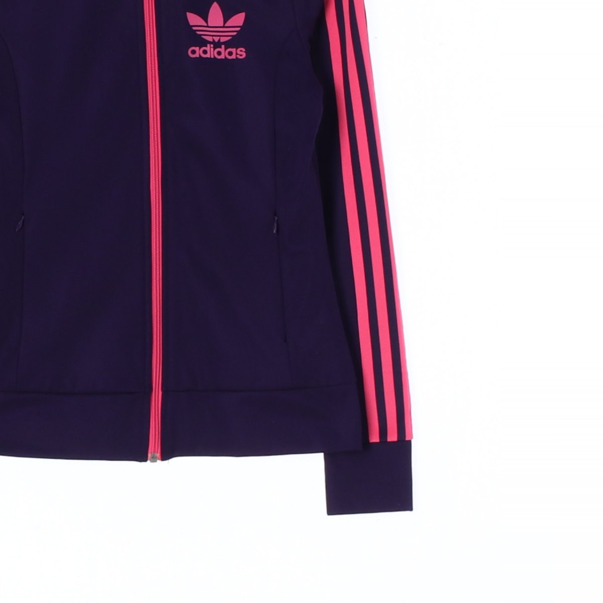 아디다스 퍼플 핑크 트랙탑 집업재킷 이미지 3