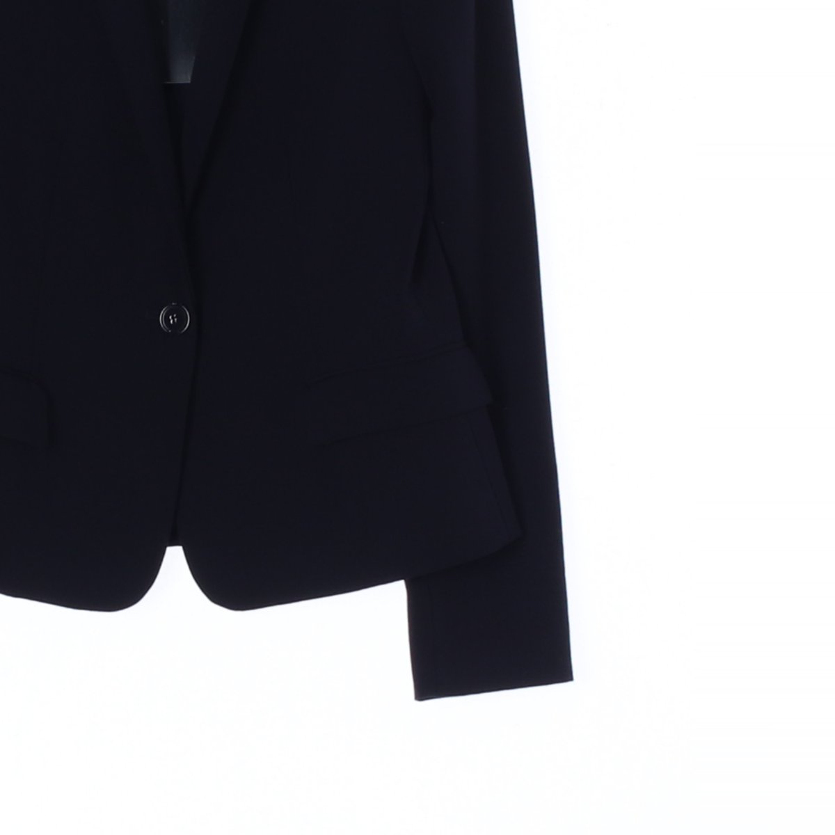 자라 블랙 싱글 테일러드 숏 재킷 이미지 3