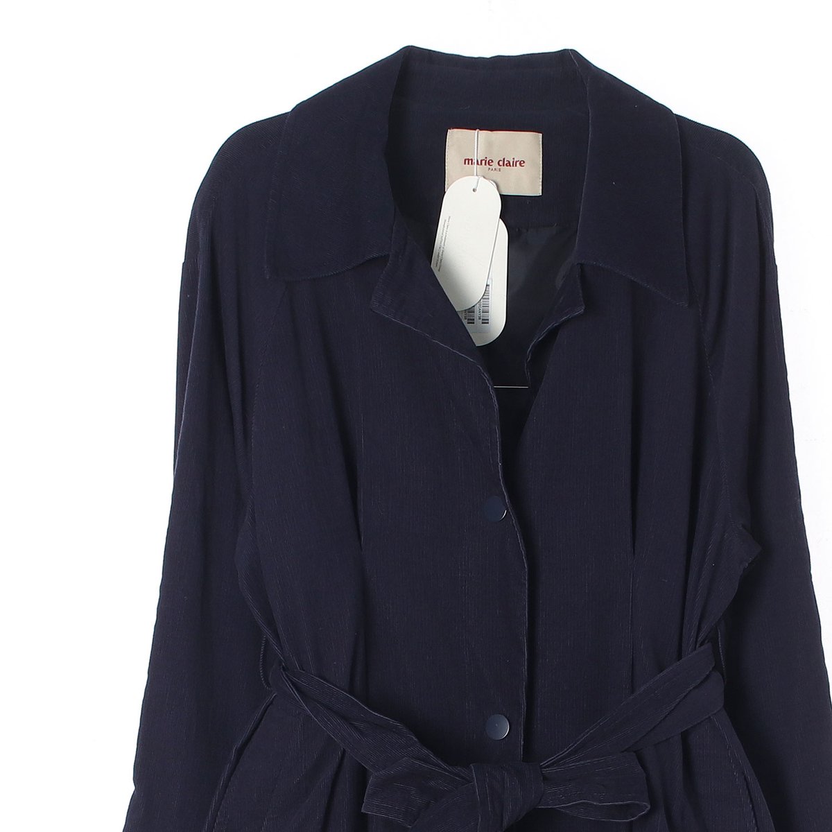 마리끌레르 네이버 리본타이 셔츠 롱 원피스 이미지 2