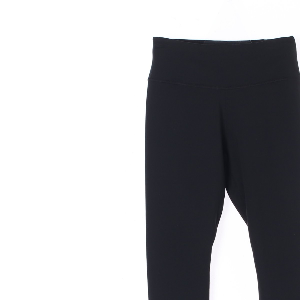 나이키 드라이핏 블랙 스우시 로고 레깅스 이미지 2