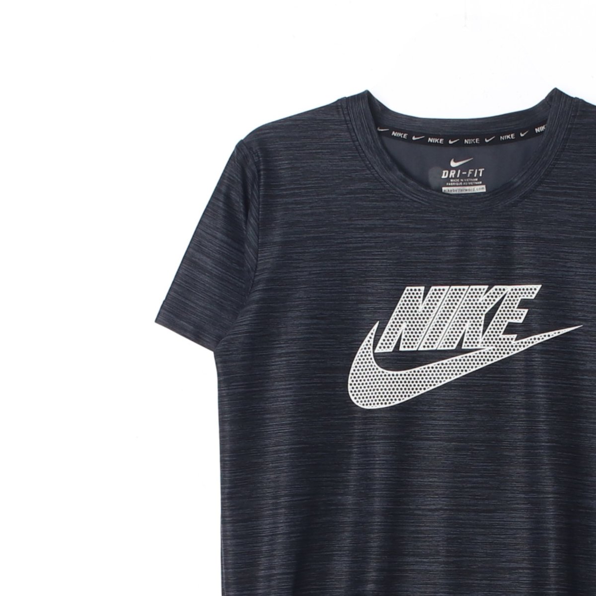 나이키 블랙 빅로고 드라이핏 반팔 티셔츠 이미지 2