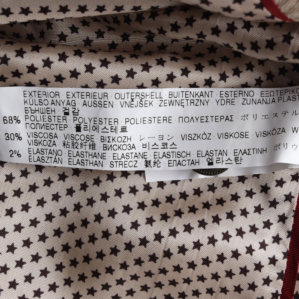 자라 베이지 노카라 쓰리버튼 싱글 재킷 이미지 7