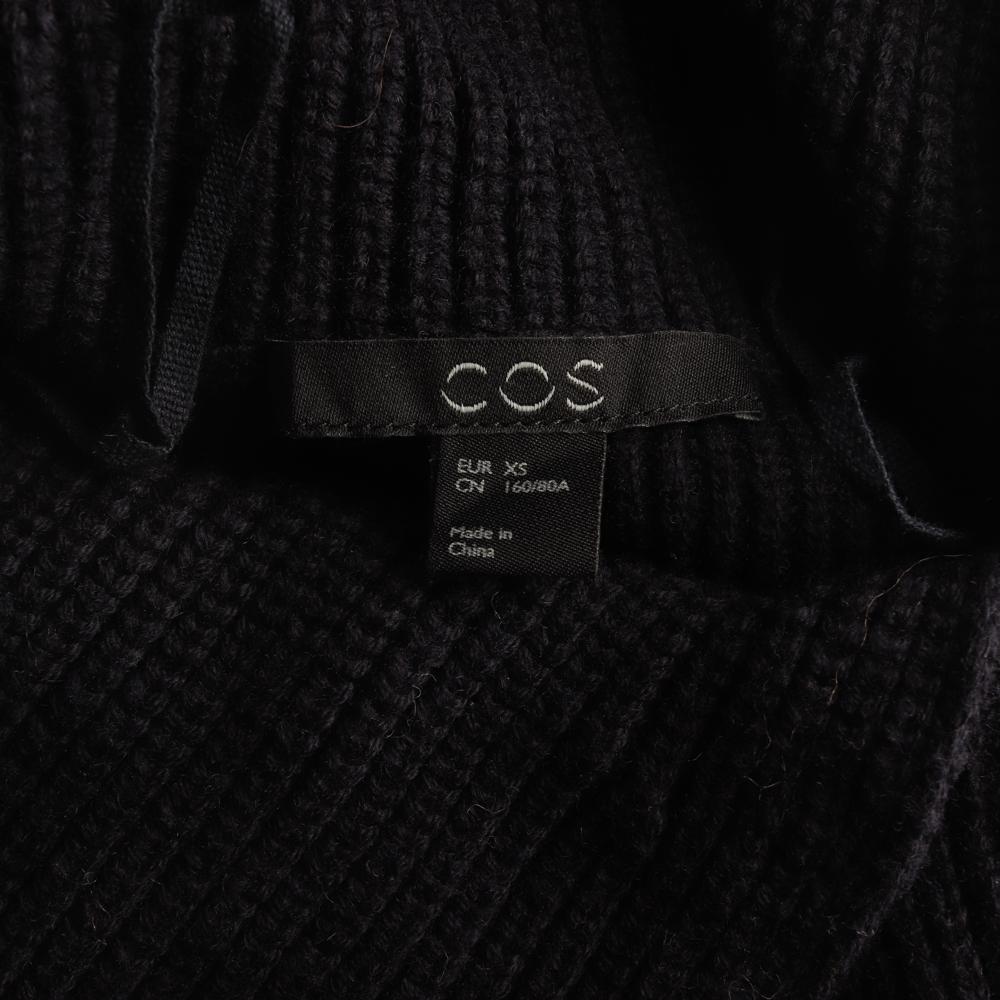 코스 사이드 버튼 목폴라 울 코튼 니트 스웨터 이미지 5