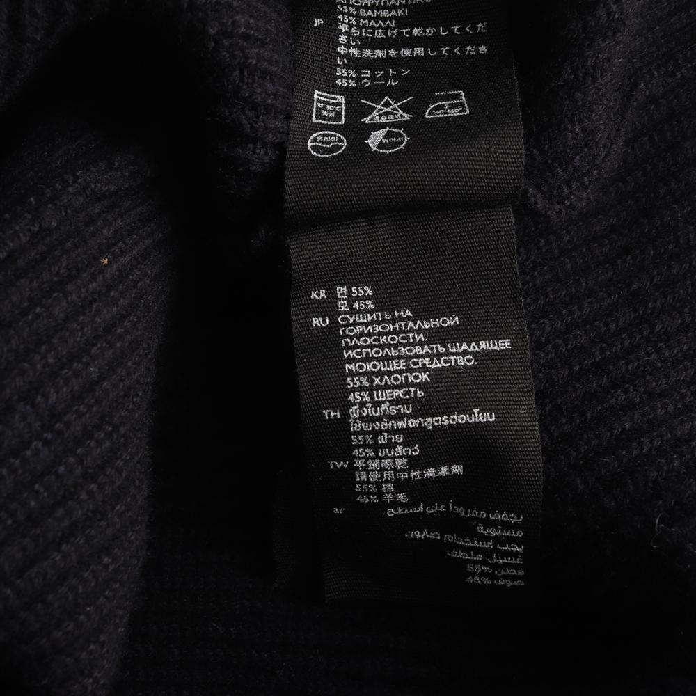 코스 사이드 버튼 목폴라 울 코튼 니트 스웨터 이미지 6