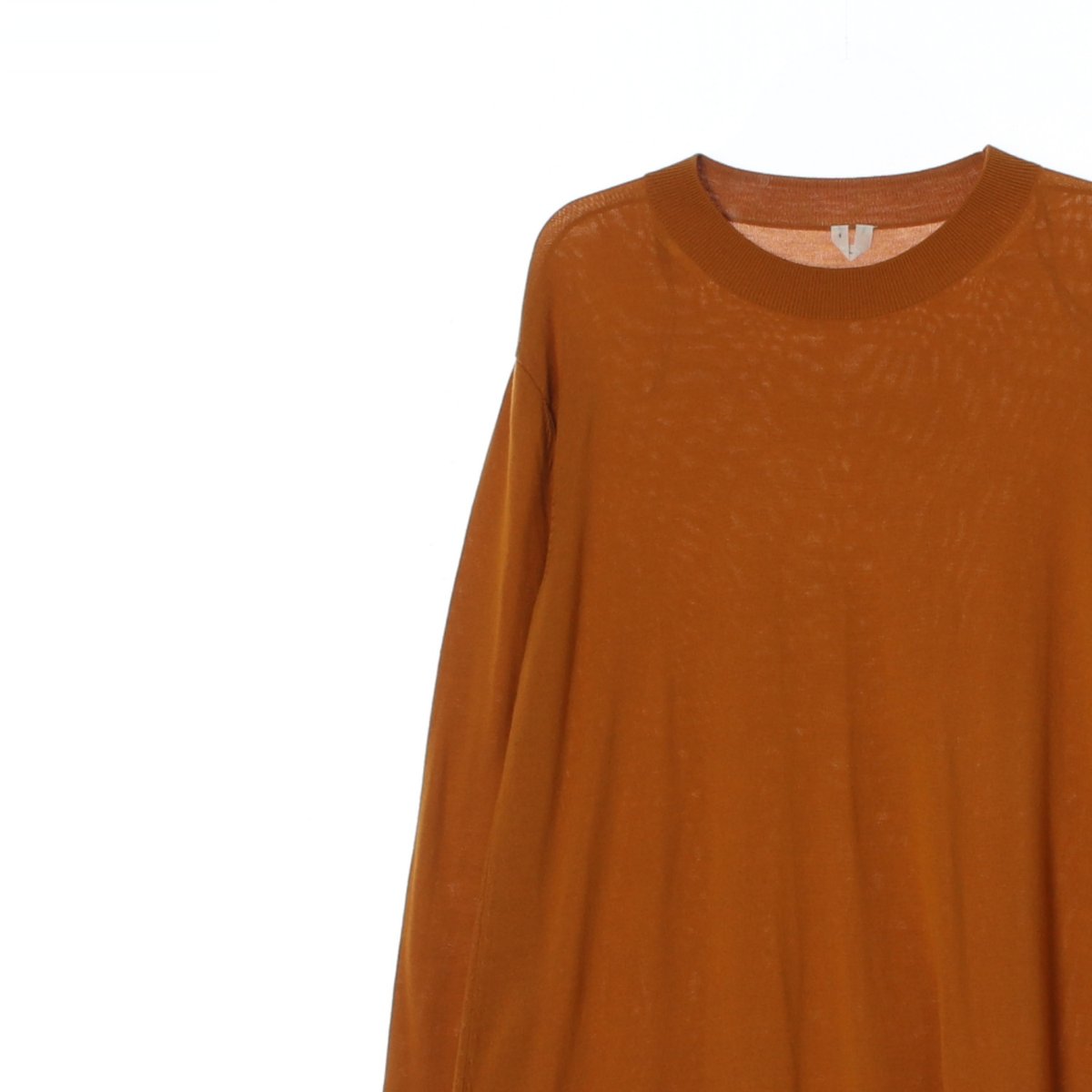 아르켓 울100 브라운 니트 원피스 이미지 2