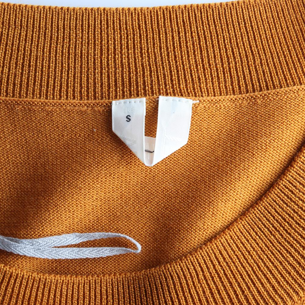 아르켓 울100 브라운 니트 원피스 이미지 5