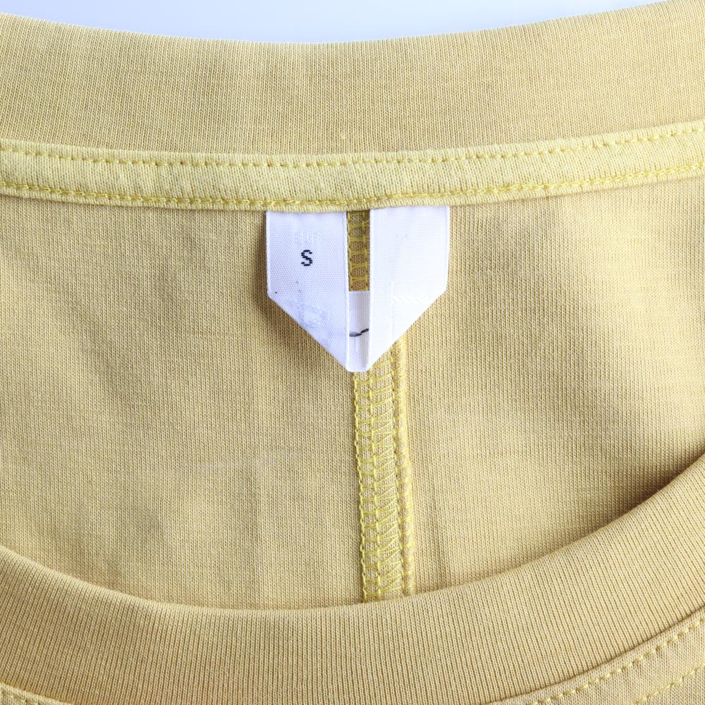 아르켓 옐로우 반팔 원피스 티셔츠 이미지 5