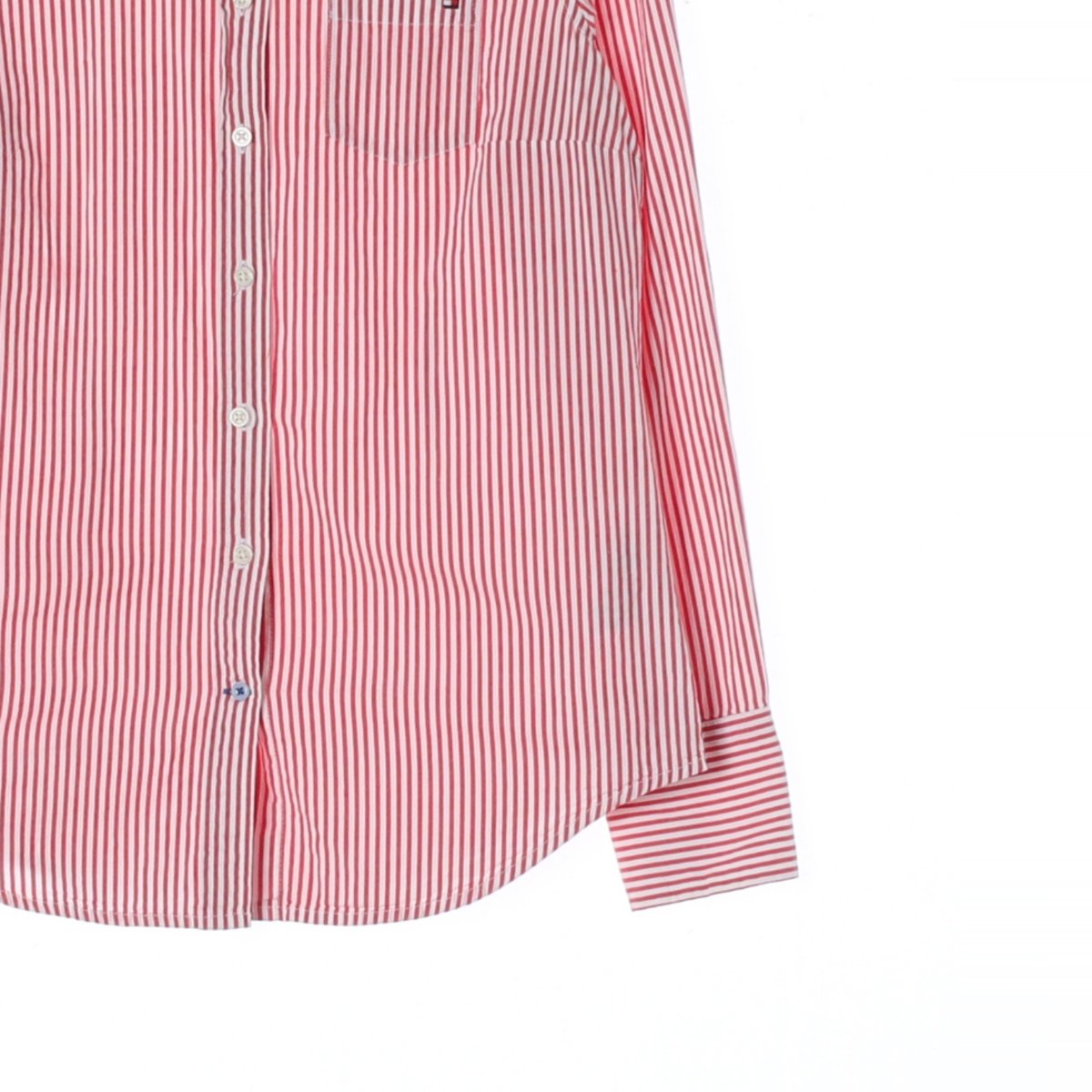 타미힐피거 레드 스트라이프 포켓 셔츠 이미지 3