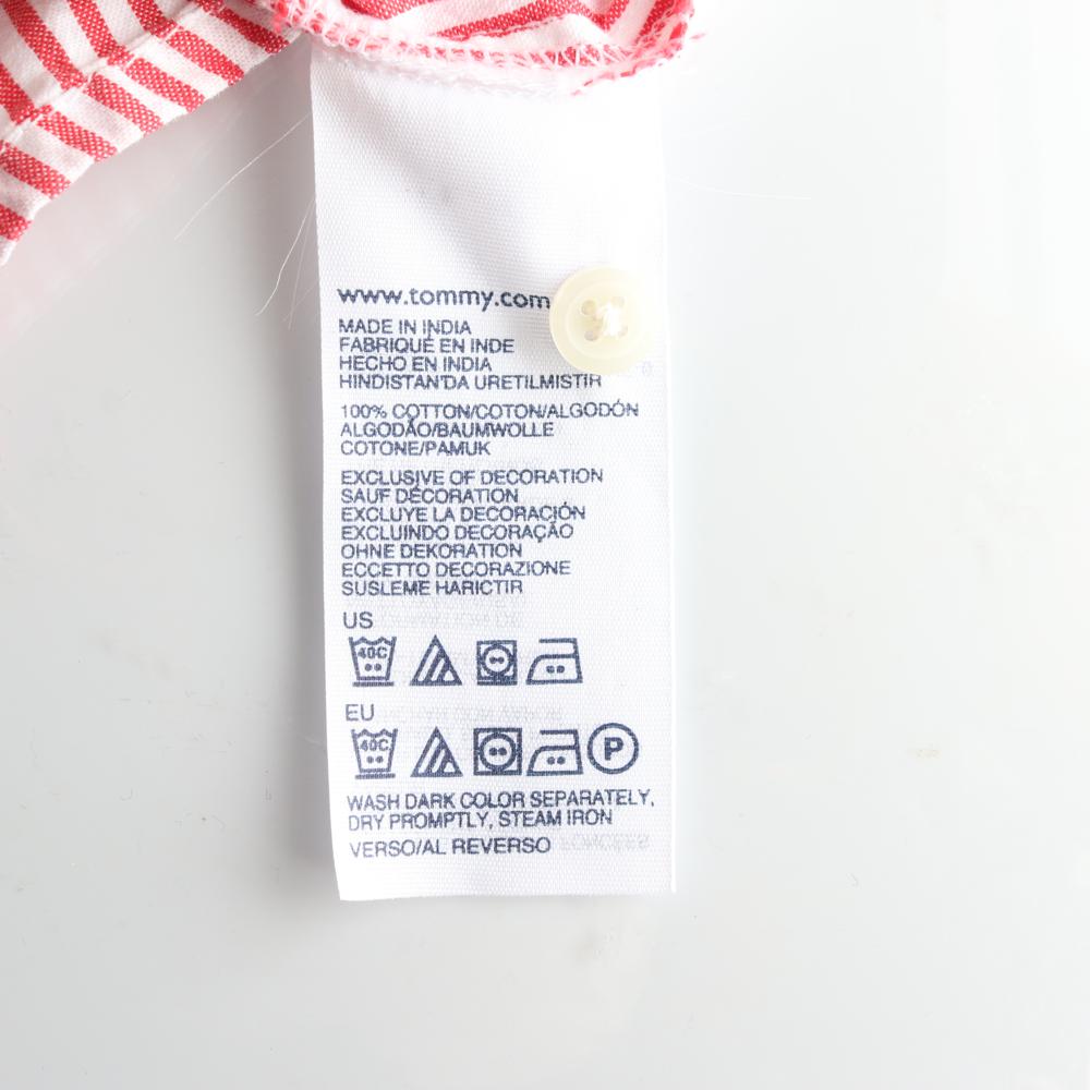 타미힐피거 레드 스트라이프 포켓 셔츠 이미지 6