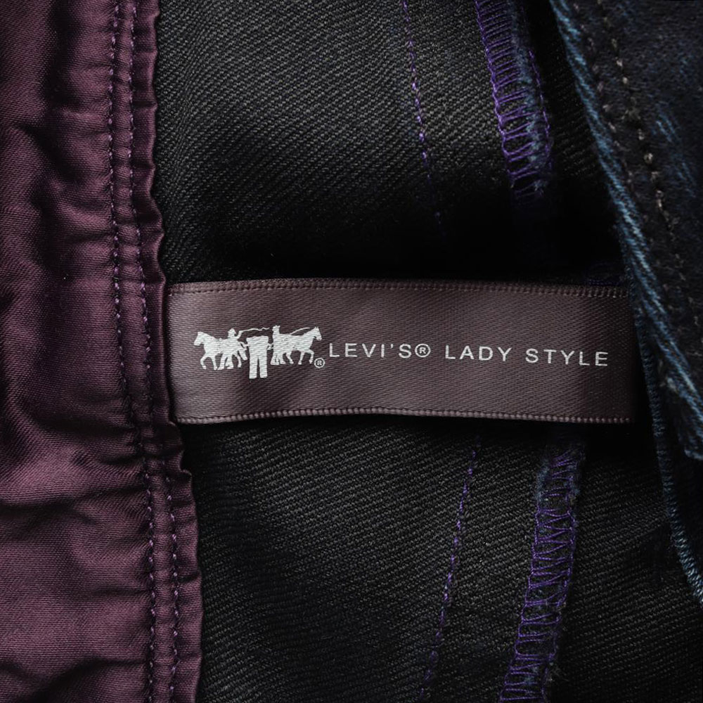 리바이스 로우라이즈 부츠컷 데님 청바지 이미지 5