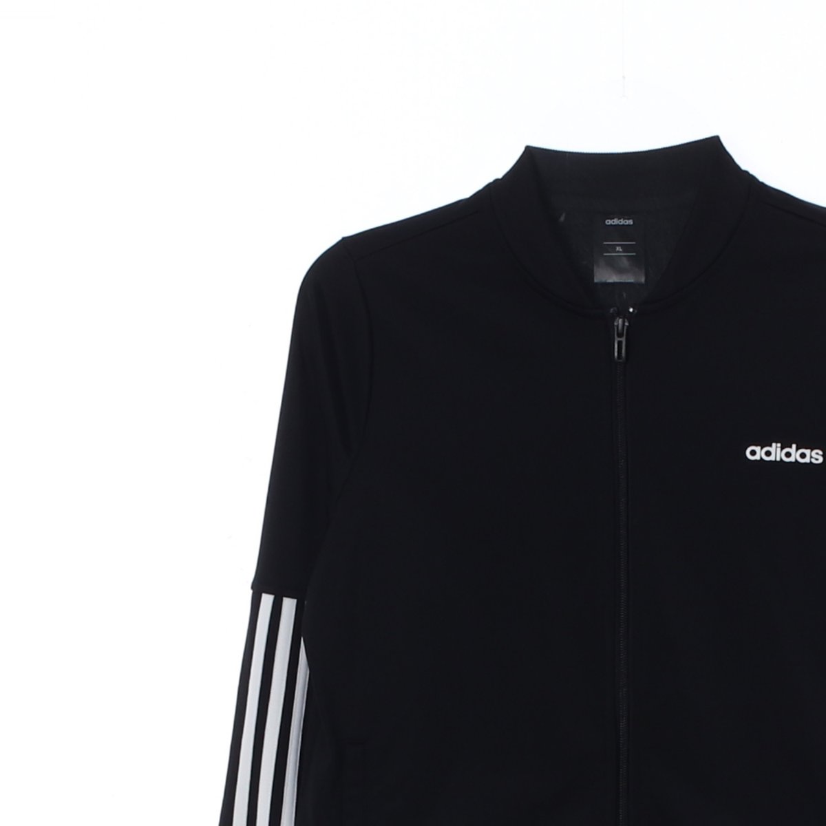 아디다스 블랙 백투바스 블루종 집업재킷 이미지 2