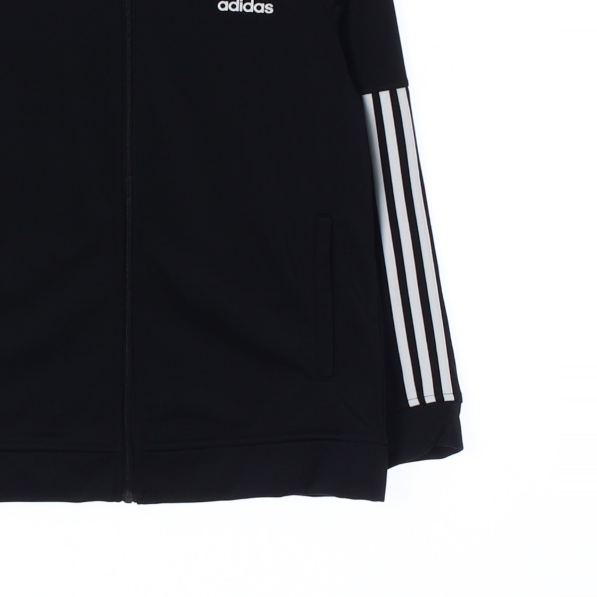 아디다스 블랙 백투바스 블루종 집업재킷 이미지 3