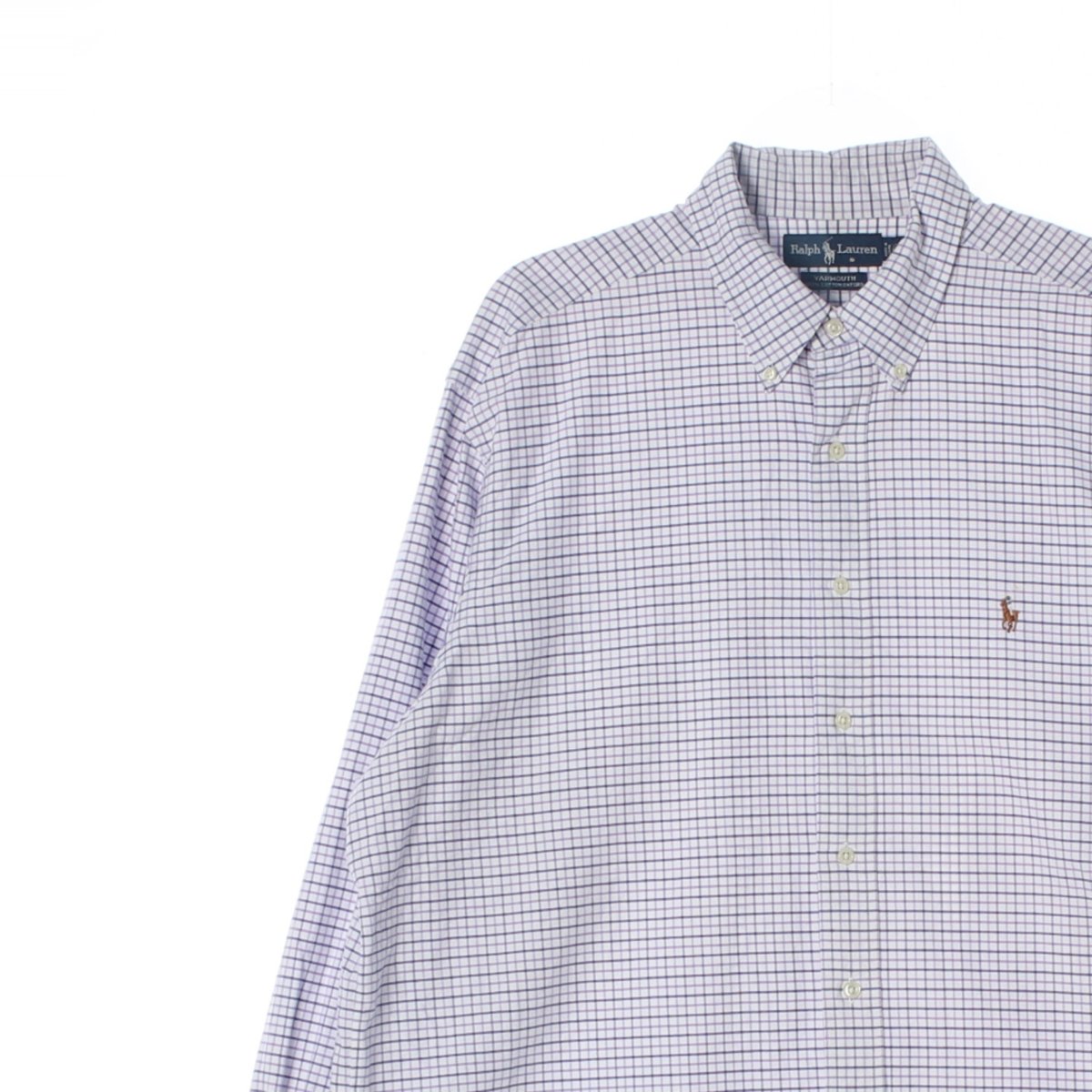 폴로 랄프 로렌 체크 야머스 옥스포드 셔츠 이미지 2
