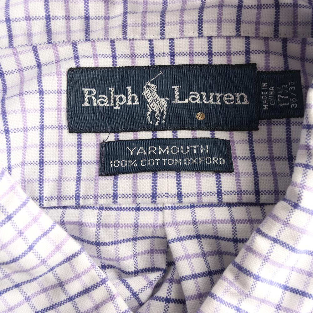 폴로 랄프 로렌 체크 야머스 옥스포드 셔츠 이미지 5