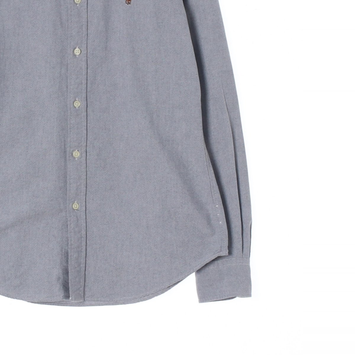 폴로 랄프 로렌 그레이 커스텀핏 셔츠 이미지 3