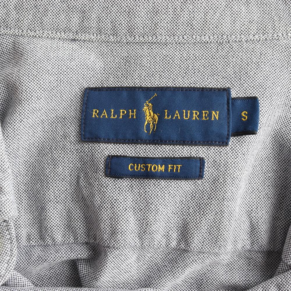 폴로 랄프 로렌 그레이 커스텀핏 셔츠 이미지 5