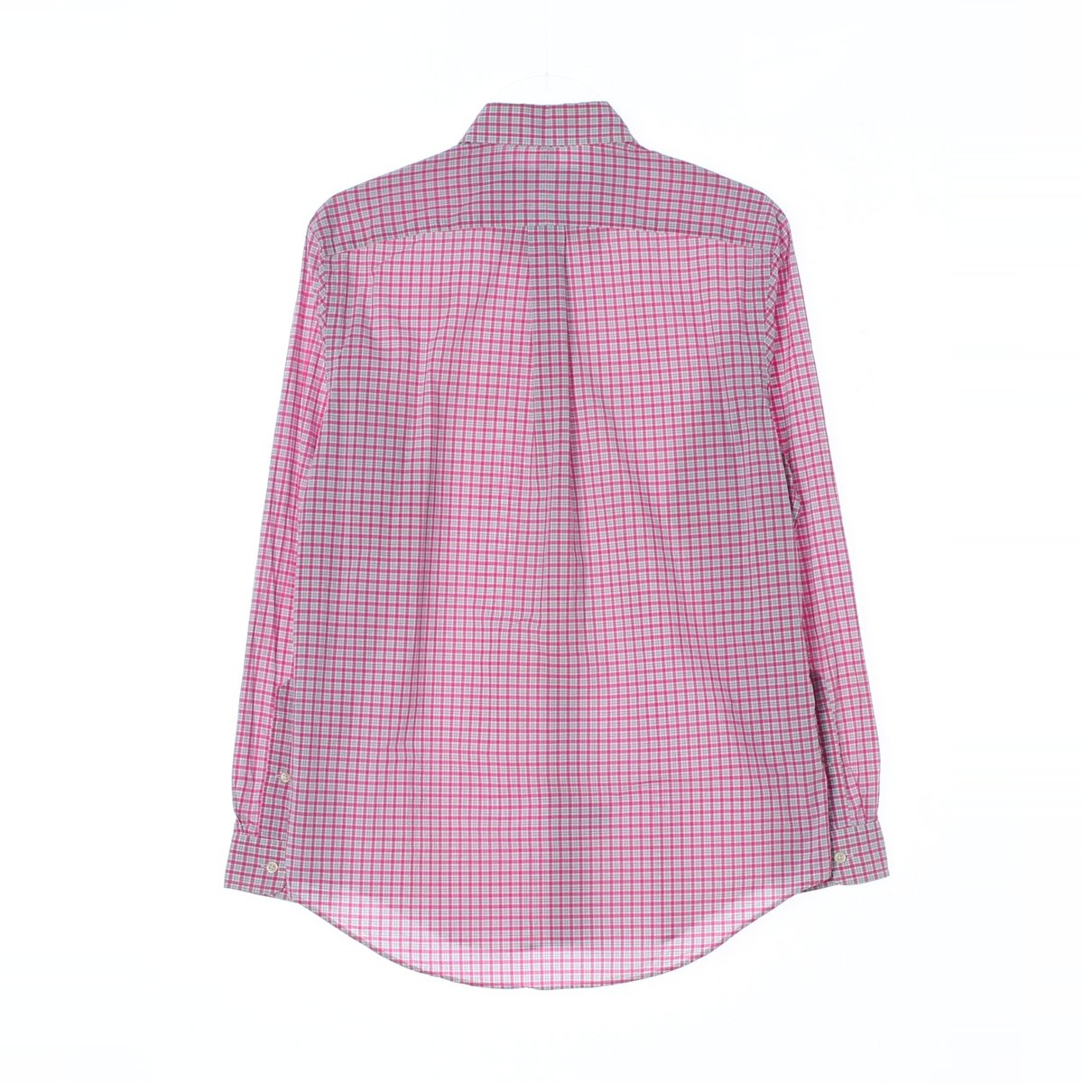 폴로 랄프 로렌 칭크 체크 코튼 셔츠 이미지 4