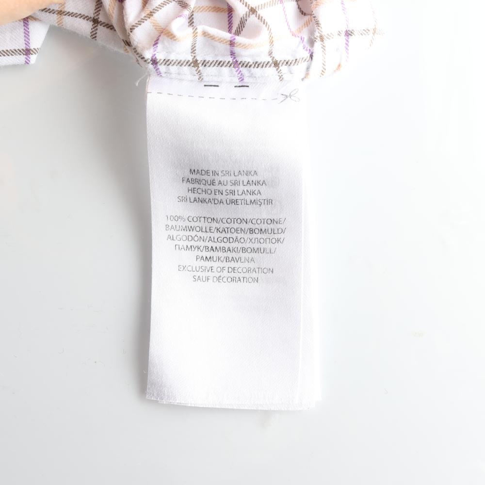 폴로 랄프 로렌 화이트 멀티 체크 클래식핏 셔츠 이미지 6