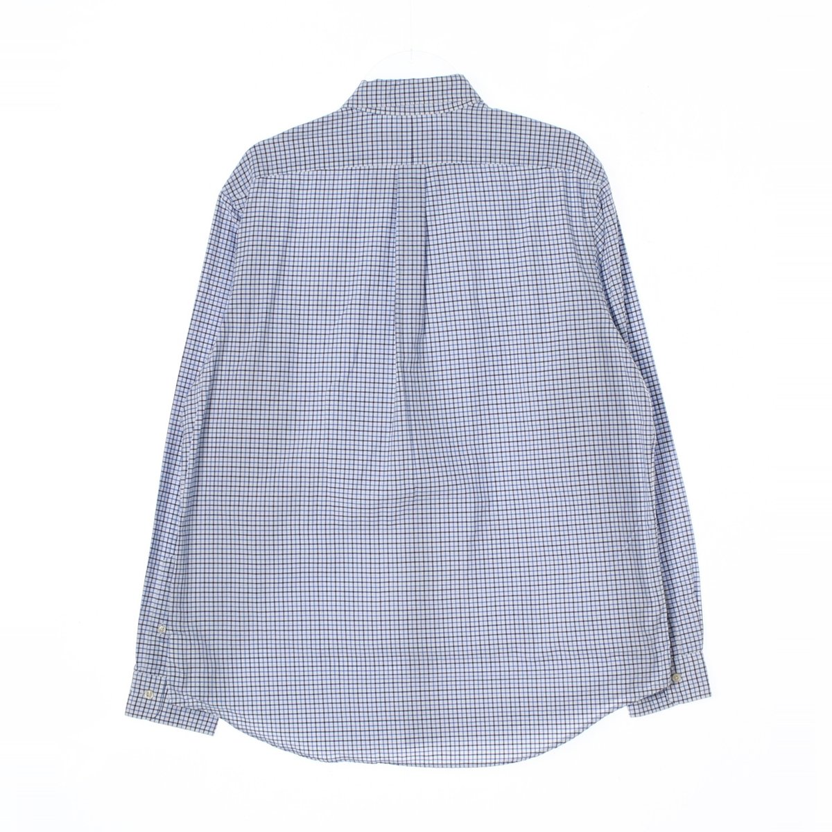 폴로 랄프 로렌 블루 잔체크 셔츠 이미지 4