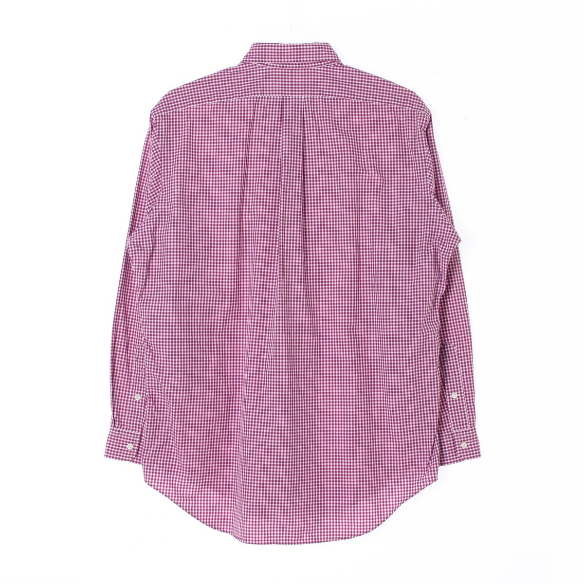 폴로 랄프 로렌 자주 체크 클래식핏 셔츠 이미지 4