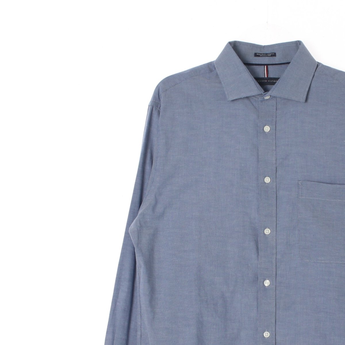 타미힐피거 블루 포켓 셔츠 이미지 2