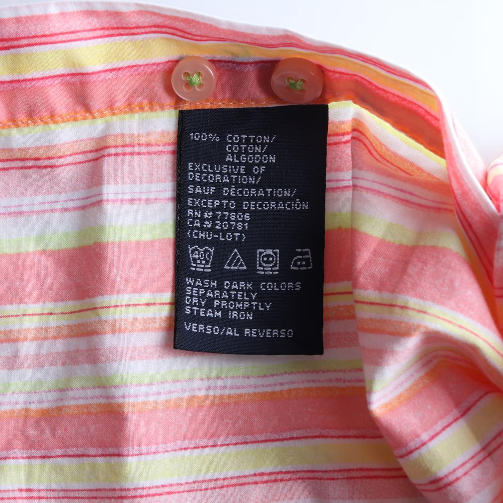 타미힐피거 다홍 핑크 스트라이프 셔츠 이미지 6