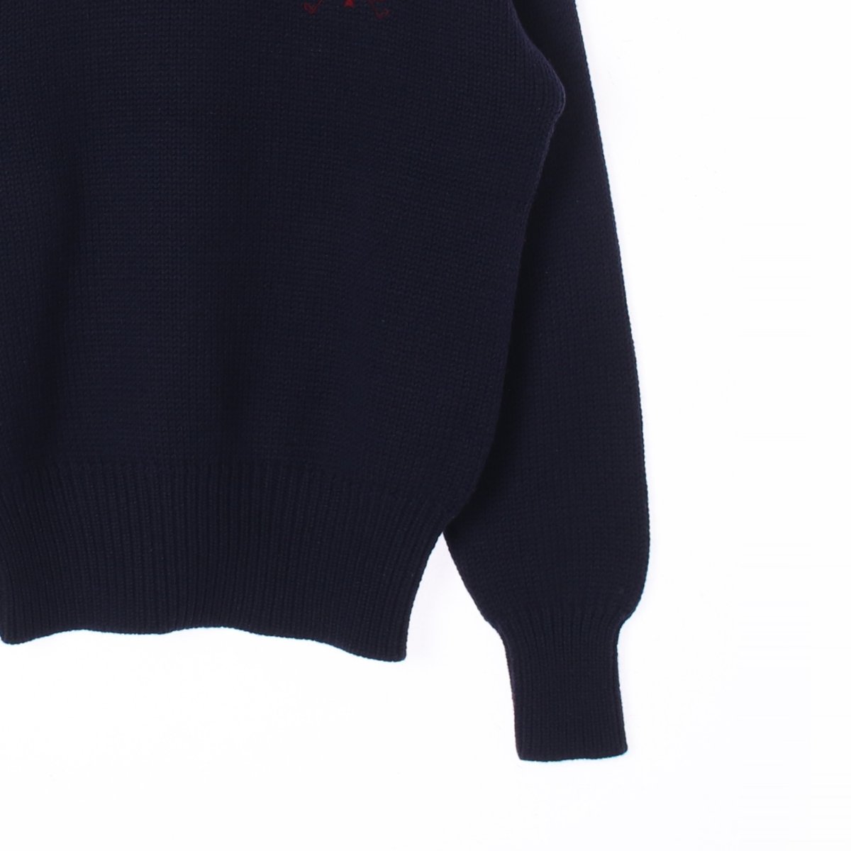 폴로 랄프 로렌 울100% 네이비 니트 스웨터 이미지 3
