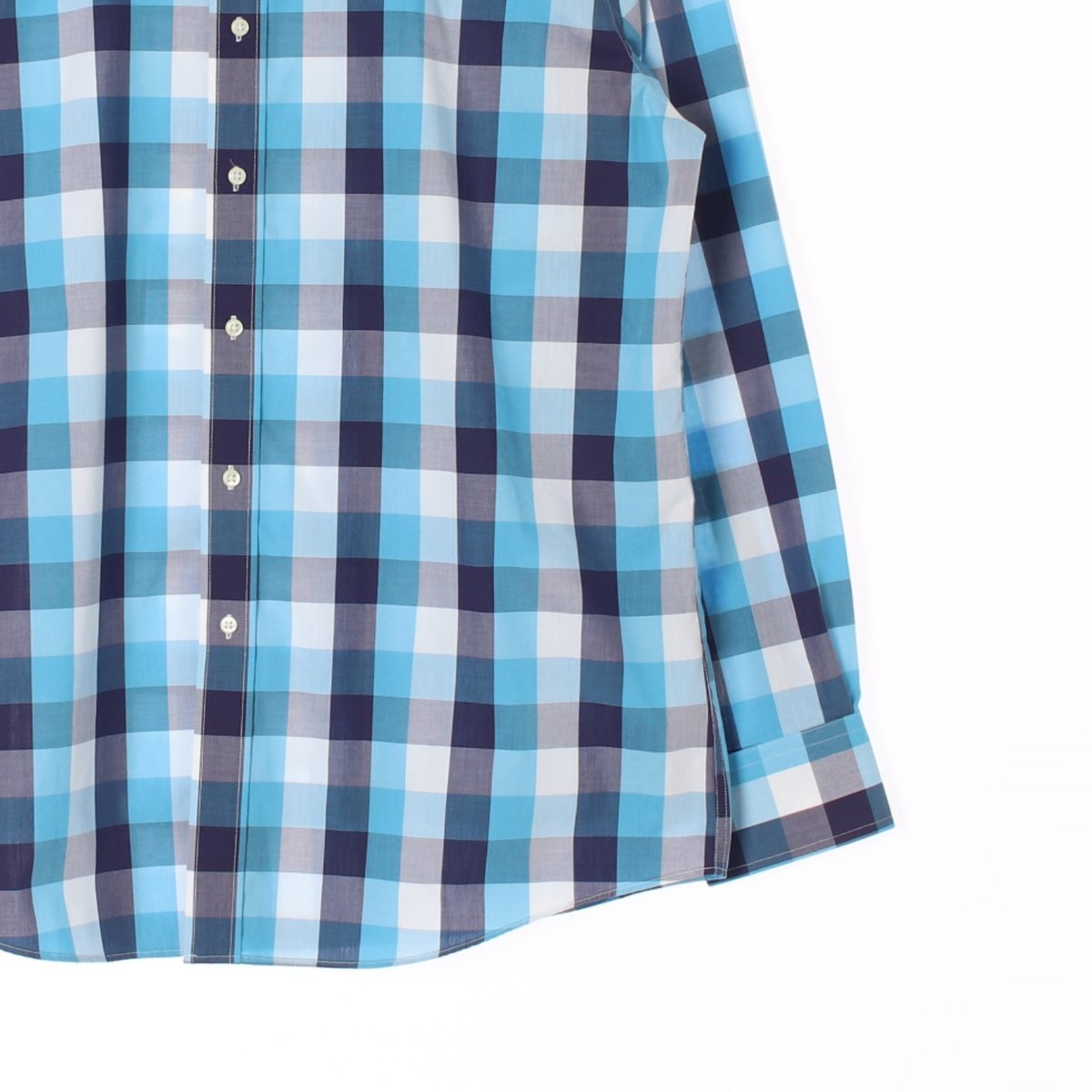 타미힐피거 민트 체크 와이셔츠 이미지 3