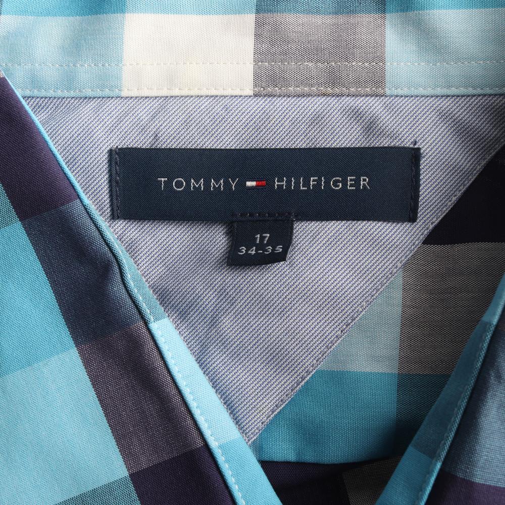 타미힐피거 민트 체크 와이셔츠 이미지 5
