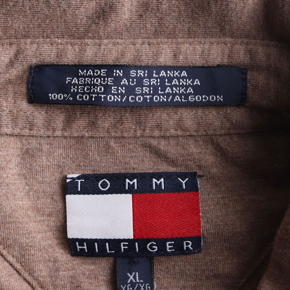 타미힐피거 브라운 포켓 코튼 셔츠 티셔츠 이미지 5