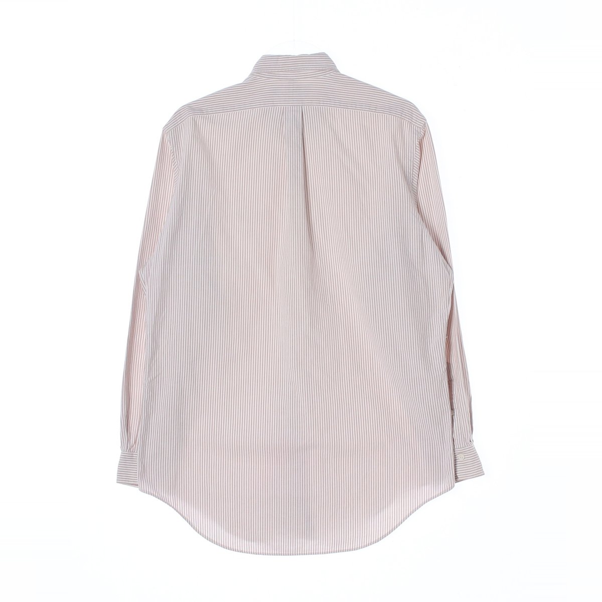 폴로 랄프 로렌 베이지 스트라이프 코튼 셔츠 이미지 4