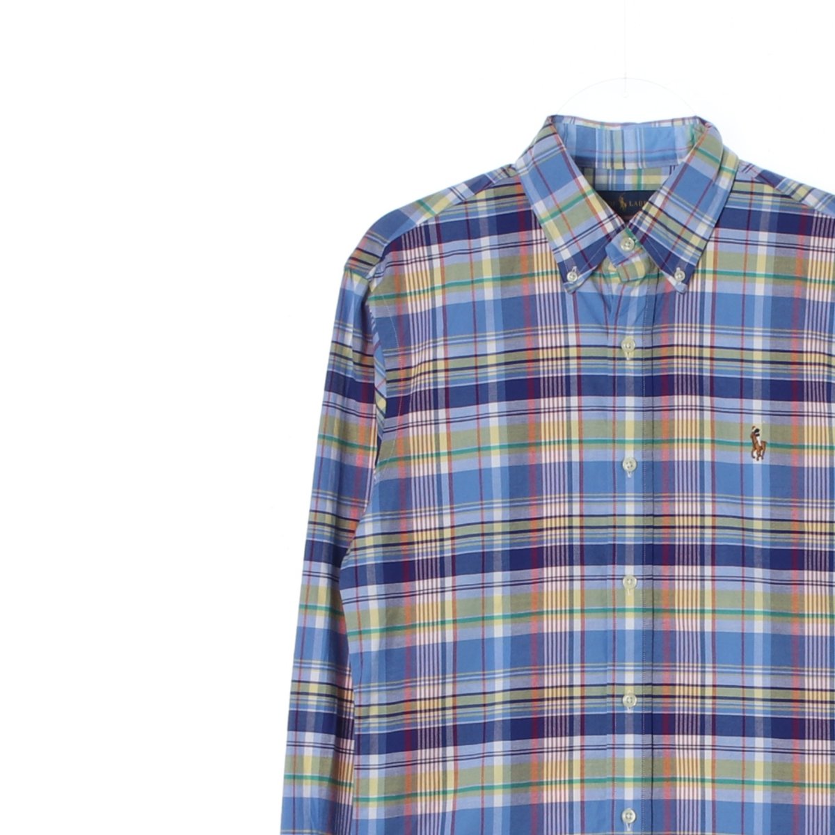 폴로 랄프 로렌 멀티 체크 슬림핏 스트레치 셔츠 이미지 2