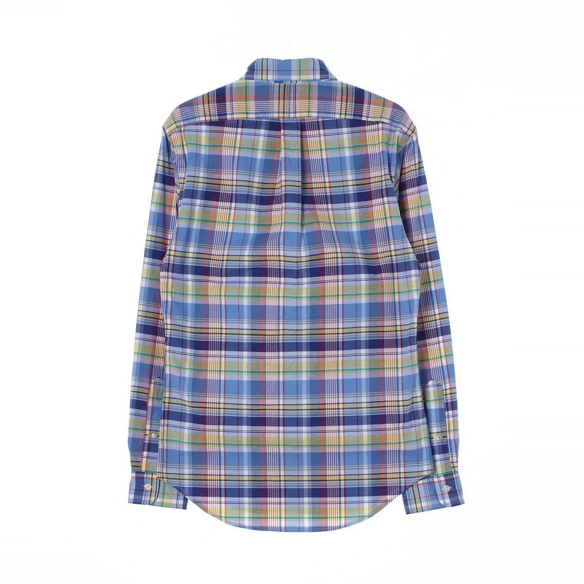 폴로 랄프 로렌 멀티 체크 슬림핏 스트레치 셔츠 이미지 4