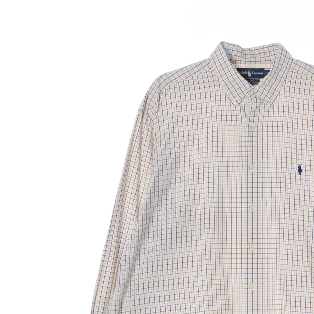 폴로 랄프 로렌 옐로우 블레이크 투플라이 셔츠 이미지 2